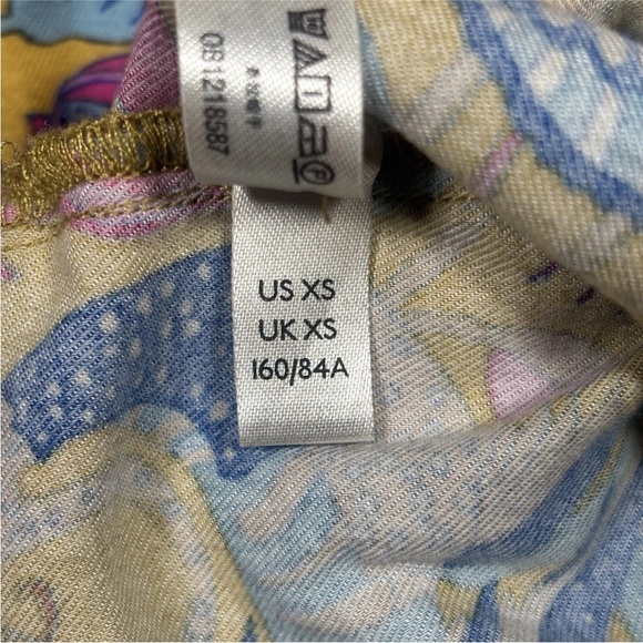 Anthropologie Whimsy Flannel Sleep Top Women’s XSmall Multi Color Floral BOHO - Picture 6 of 9